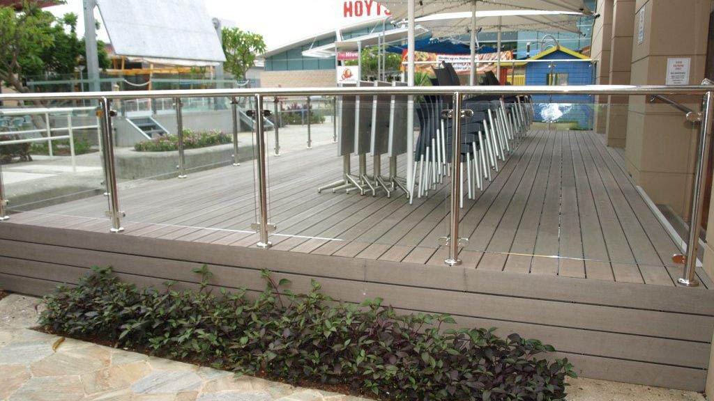 Stainless Steel and glass Balustrade